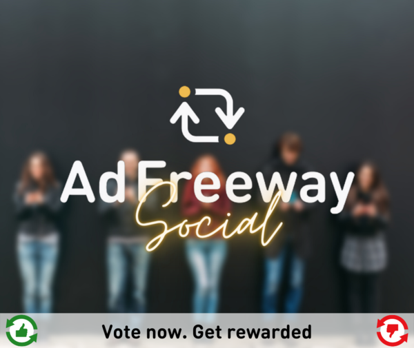 Adfreeway social vote