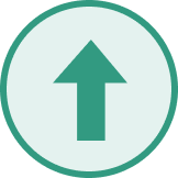 Up circle green